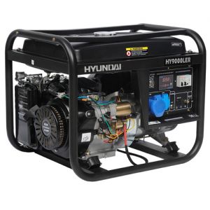 Бензиновая электростанция (генератор) Hyundai HY9000LE - ComElectro -