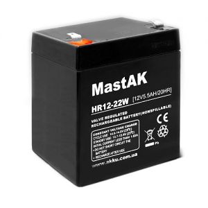 Аккумуляторная батарея (аккумулятор) MastAK HR12-22W ― ComElectro - цена, Киев, купить